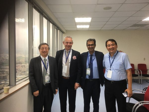 Colleagues at the ERUS 2019 robotic urology symposium
